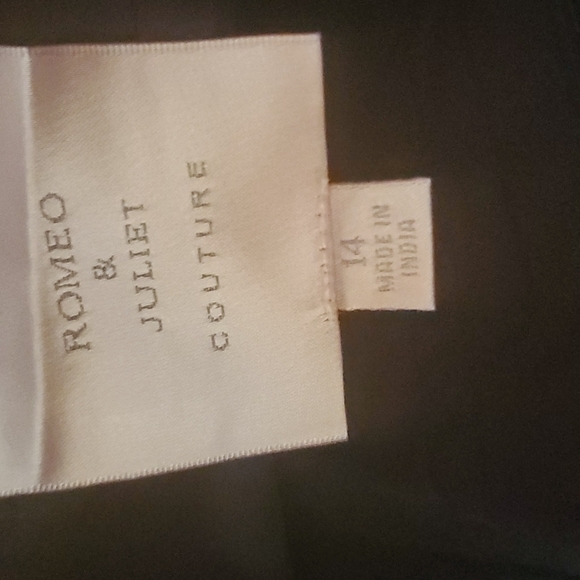 Romeo & Juliet Couture Navy Boho Skirt, Size 14 - Picture 4 of 5